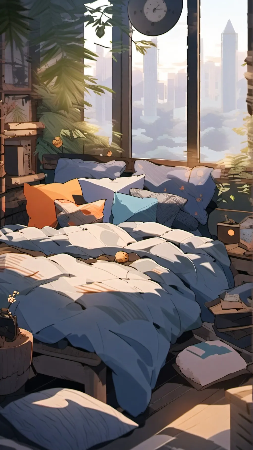 ai character: md sleepover background