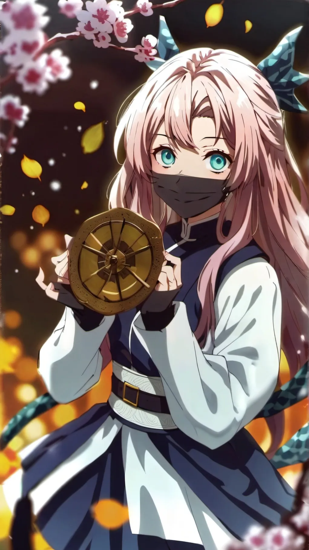 ai character: Mitsuri background