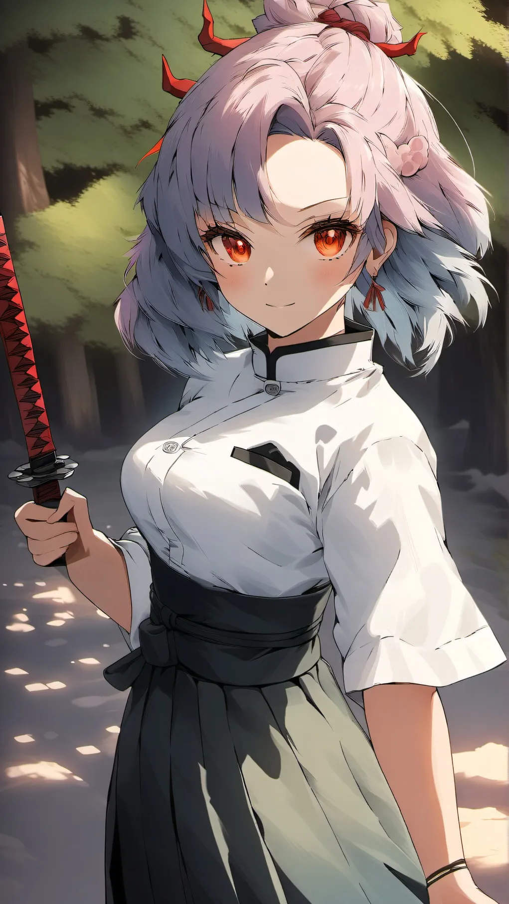 ai character: Shinobu Kocho background