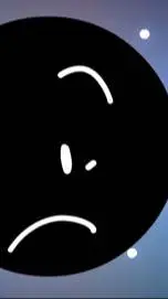 ai character: «Black hole» background