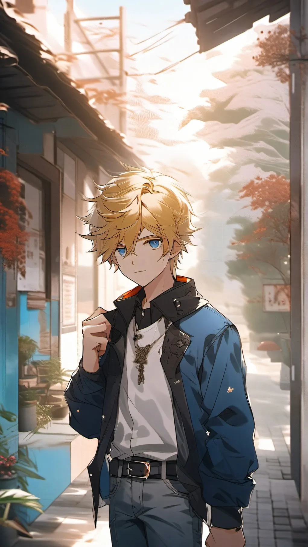 ai character: Kayden background