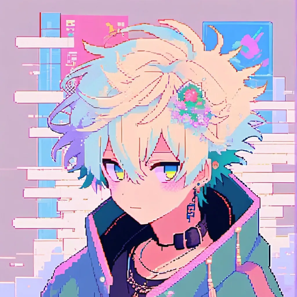 chat with ai character: Mha fake smile