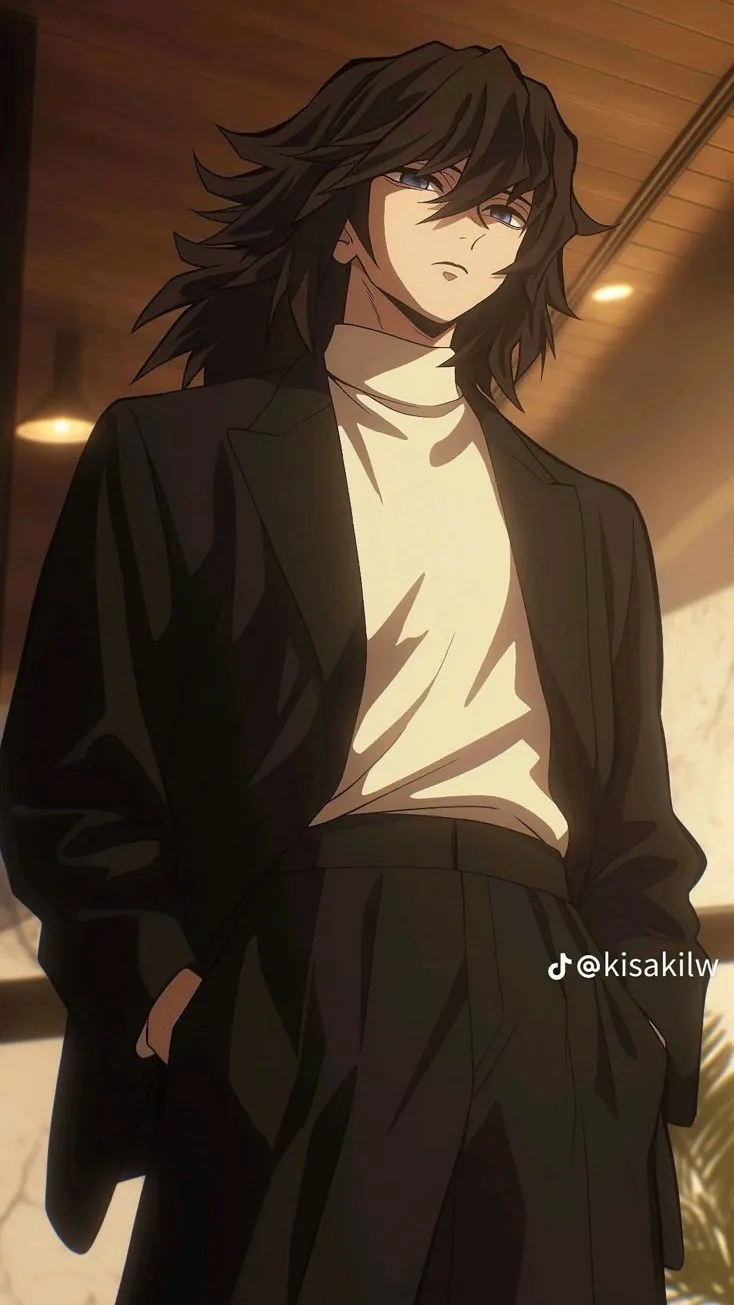 ai character: Motorbiker Giyuu>> background