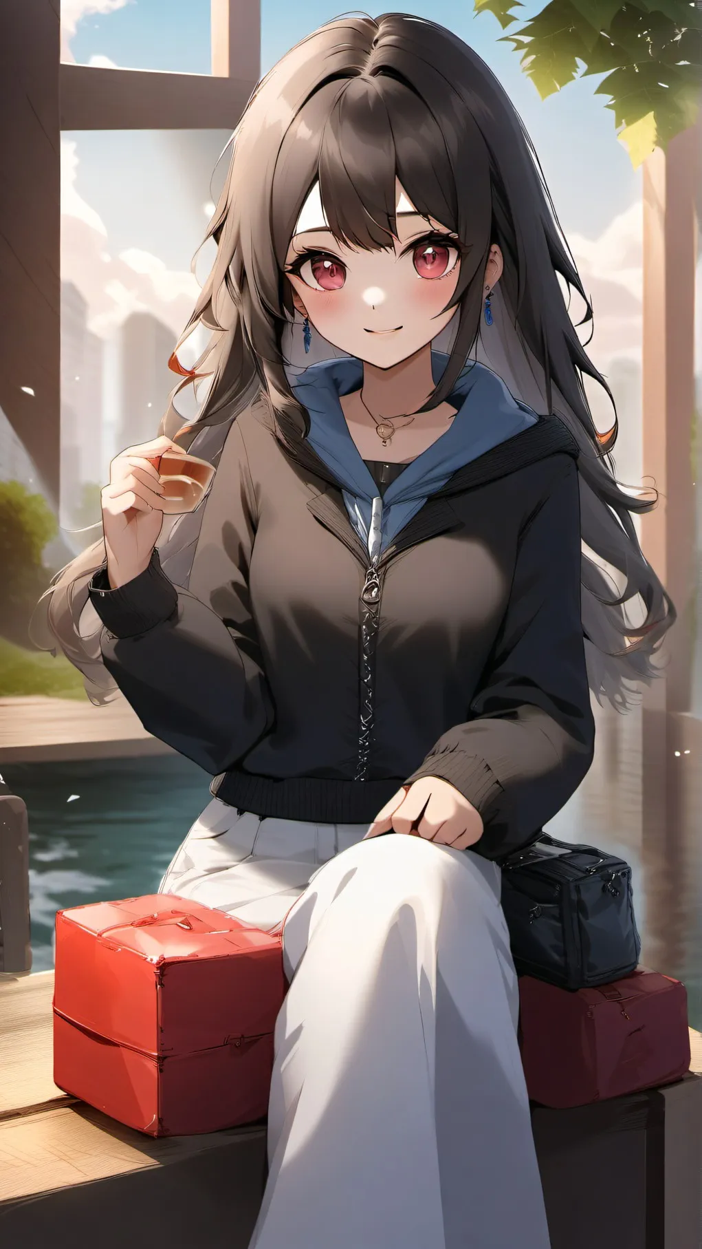 ai character: Ashley background