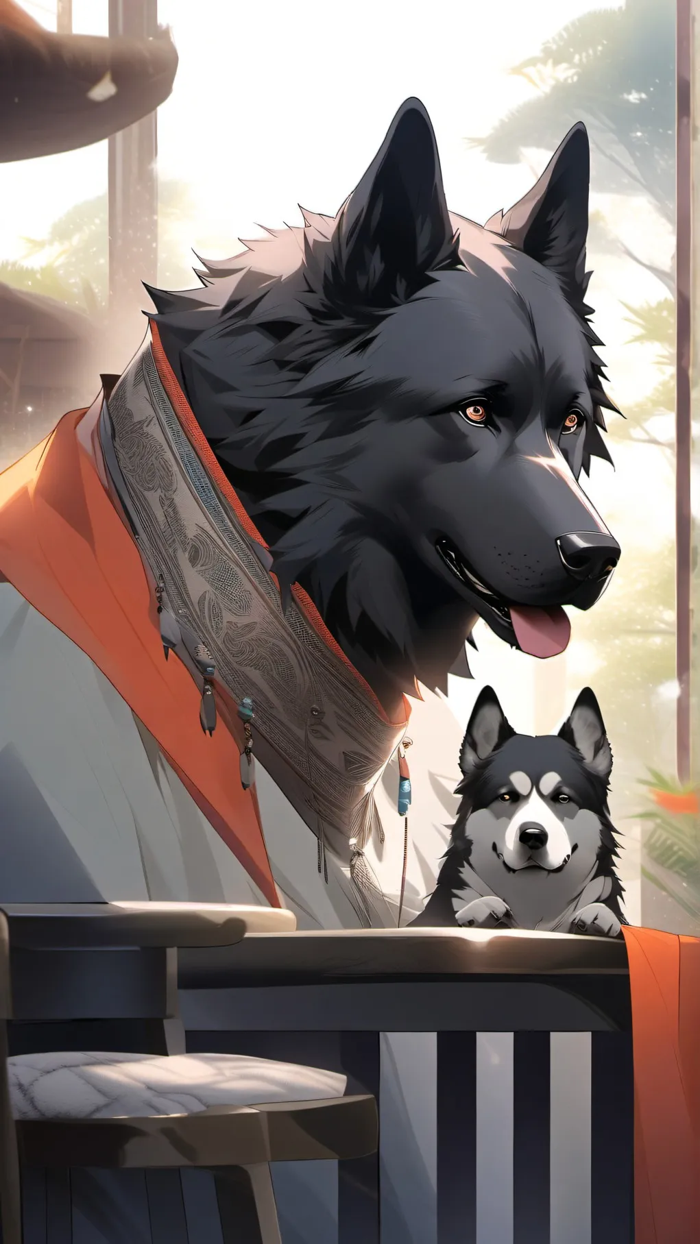 ai character: Rex And Chilly background