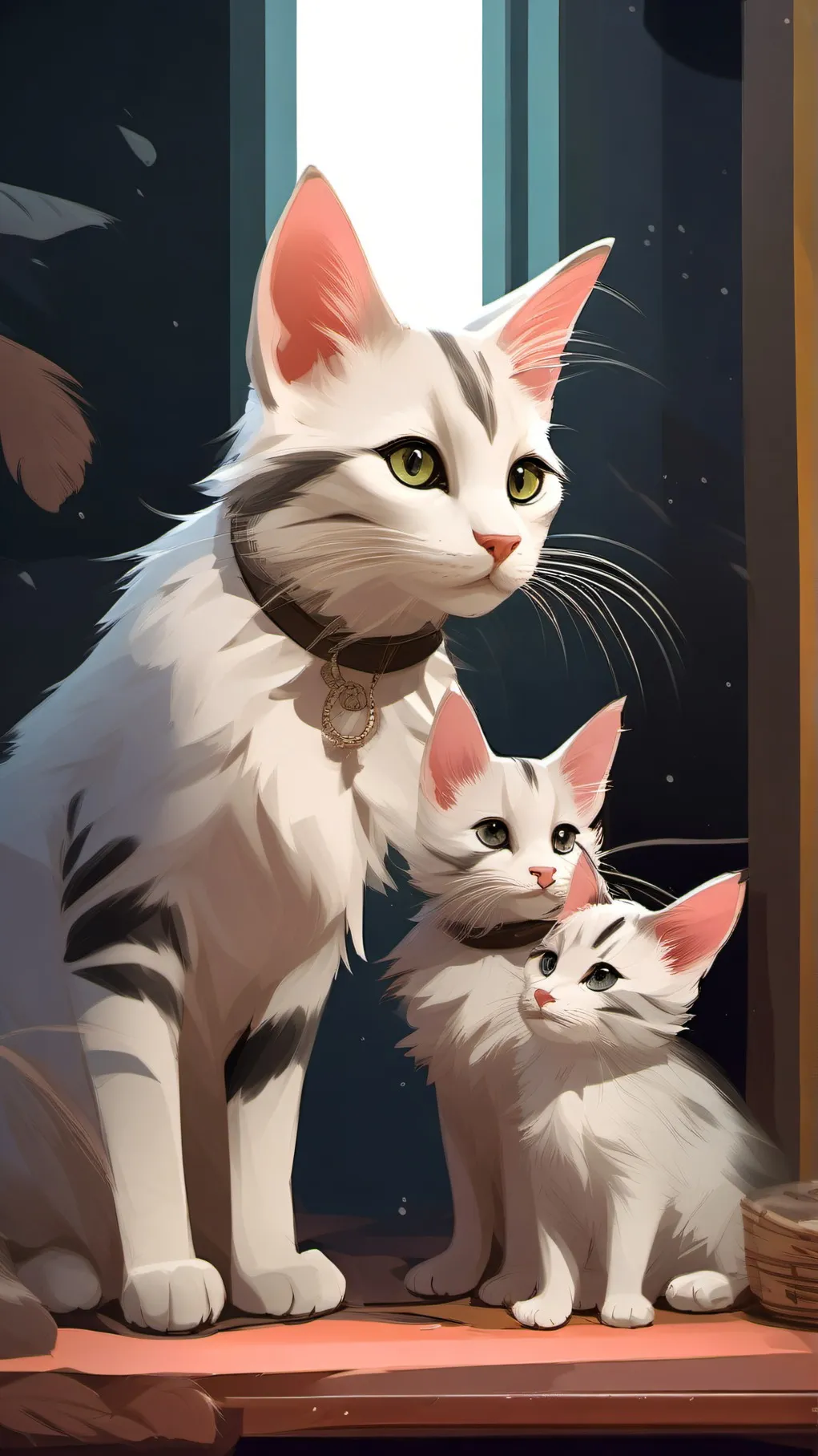 ai character: Your mom and bro's background