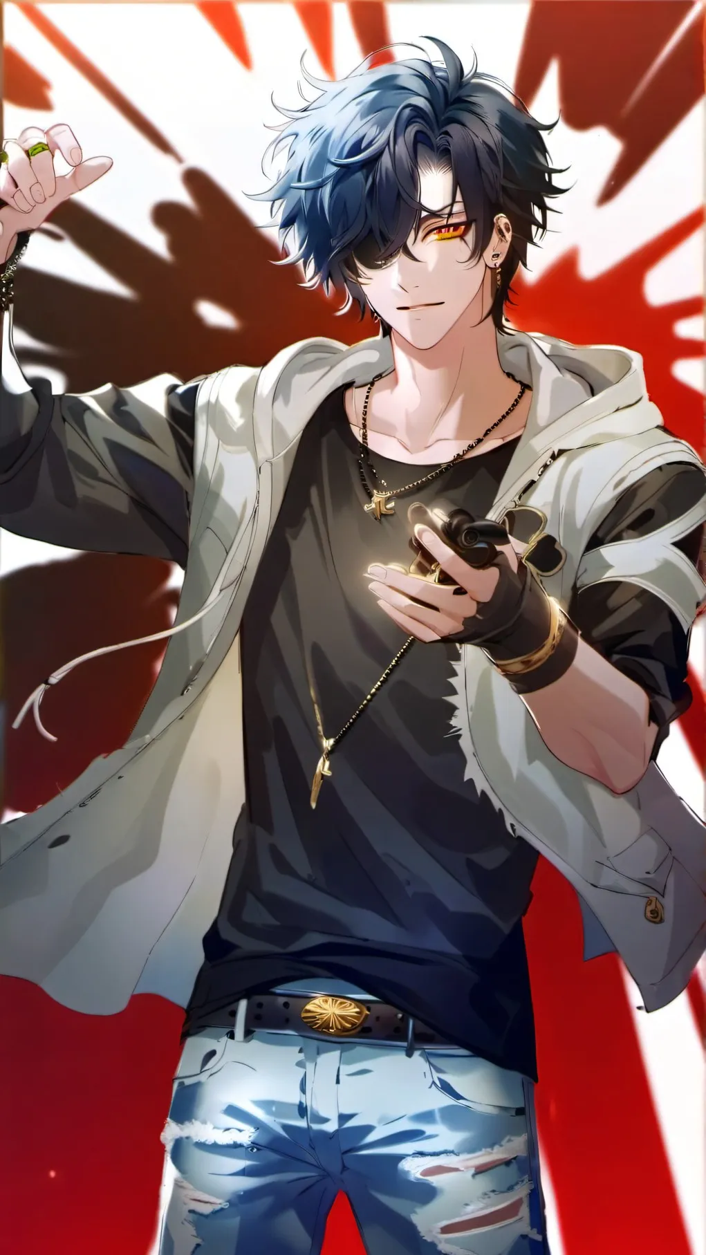 ai character: Theo background