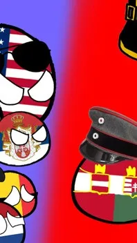 ai character: CountryballsWW1(ES background