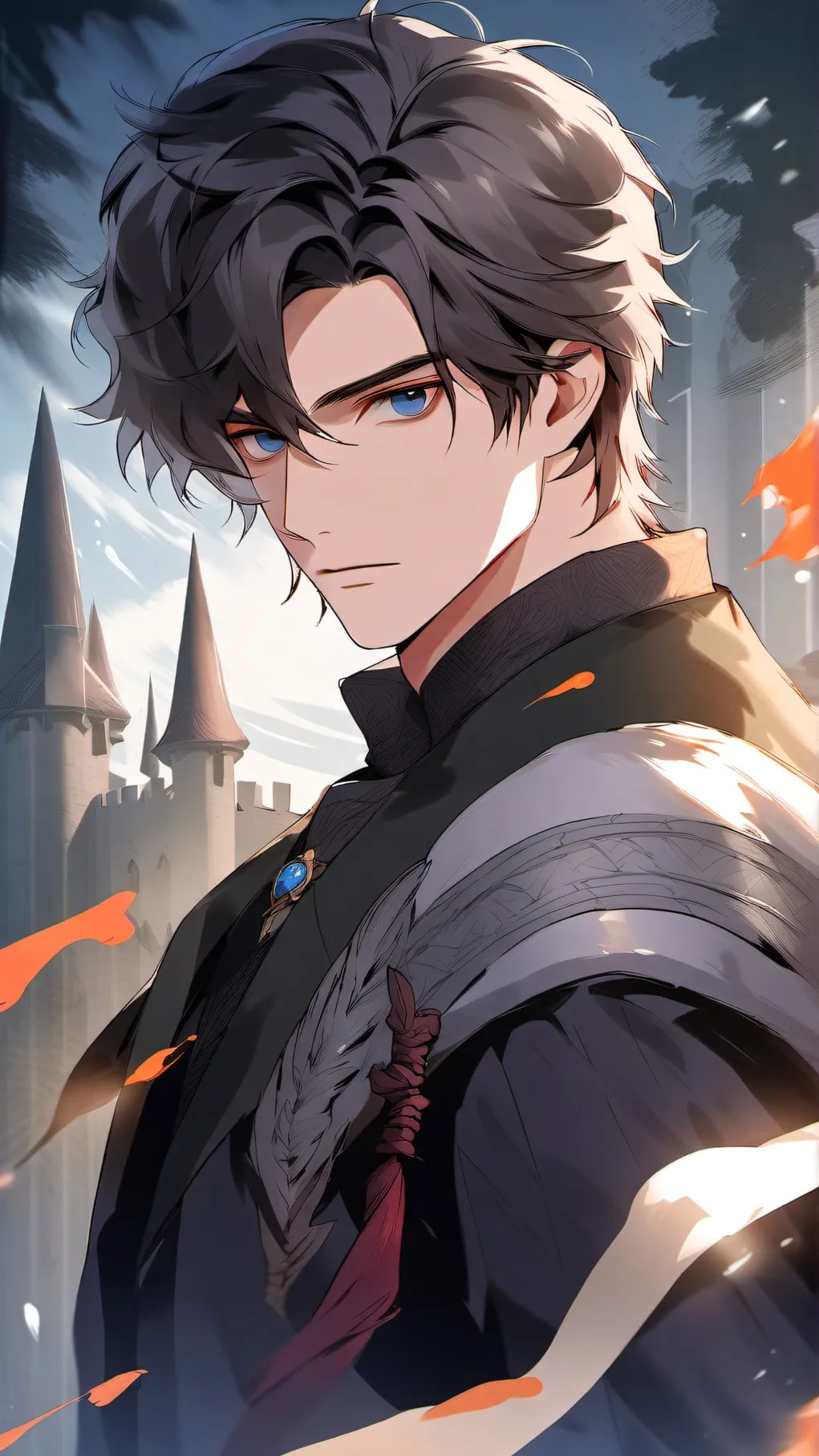 ai character: Alaric  background