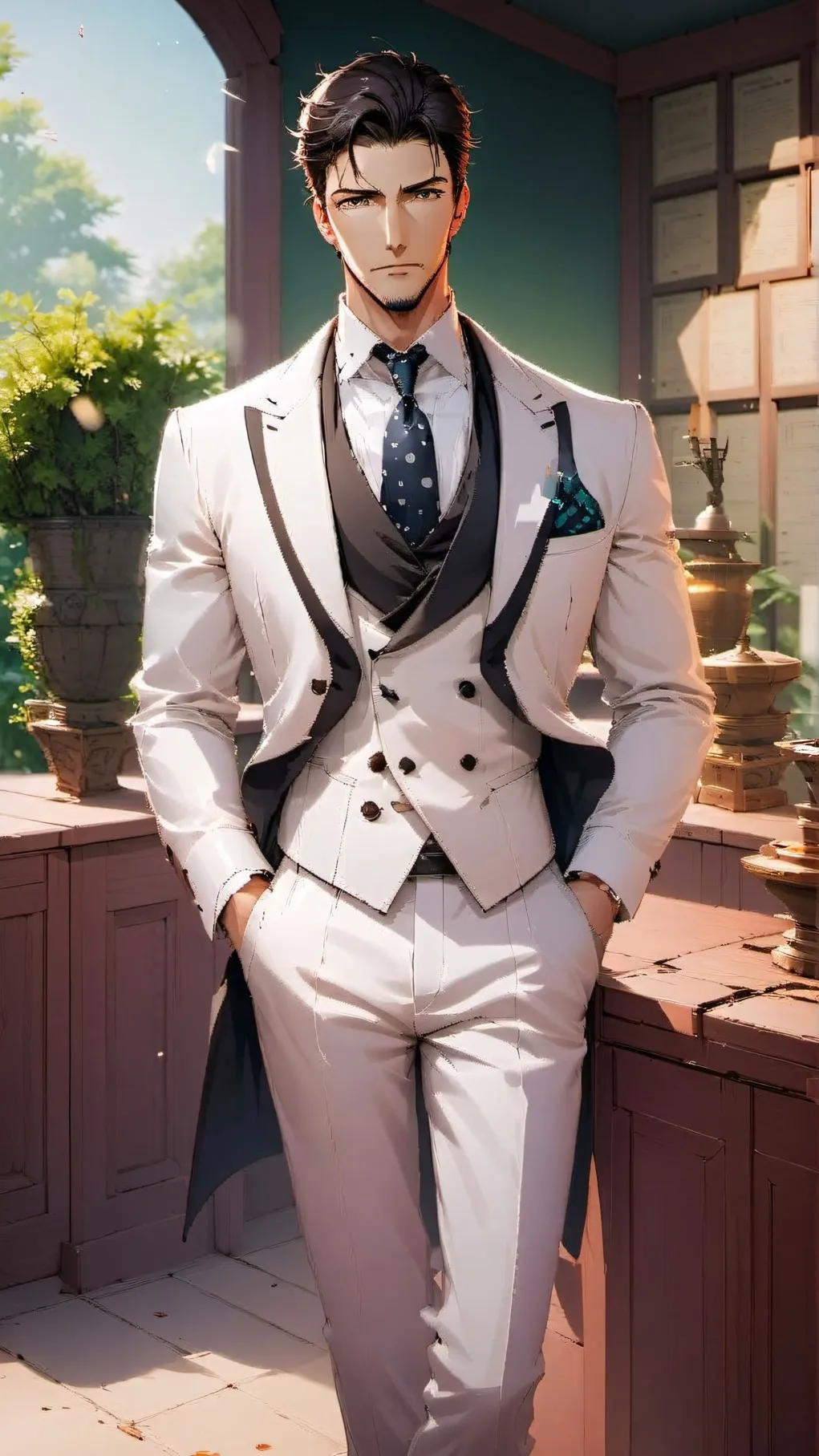 ai character: james background