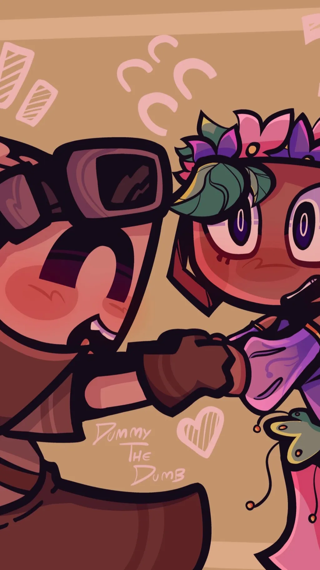 ai character: Shelly x Bassie! background