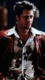 ai character: Tyler Durden  background