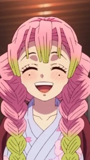 ai character: Mitsuri Kanroji background