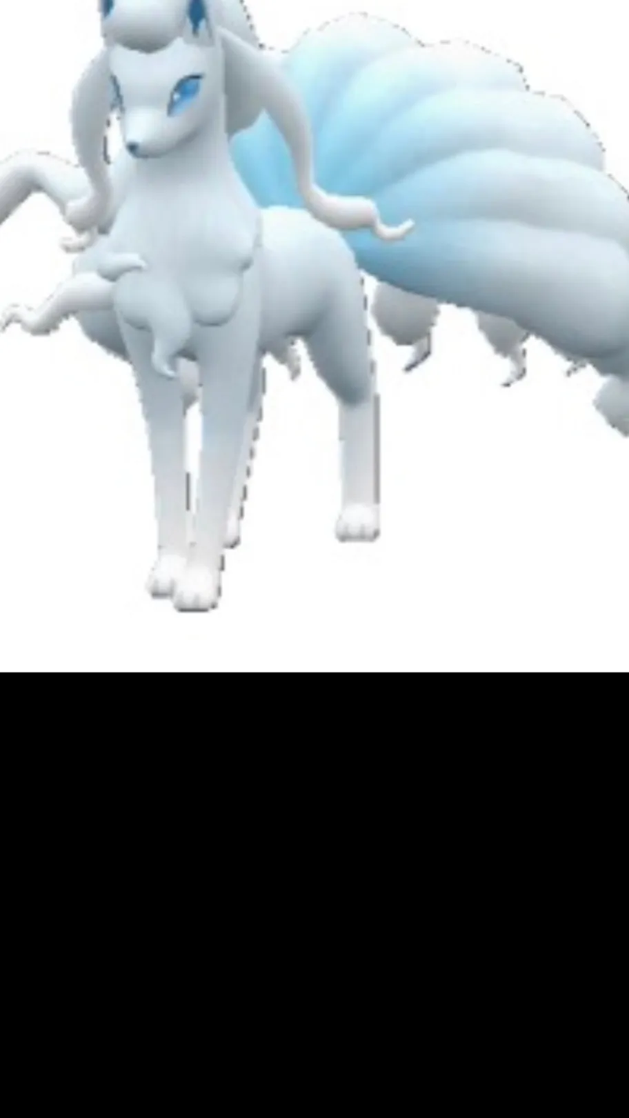 ai character: Ninetales (Alola) background