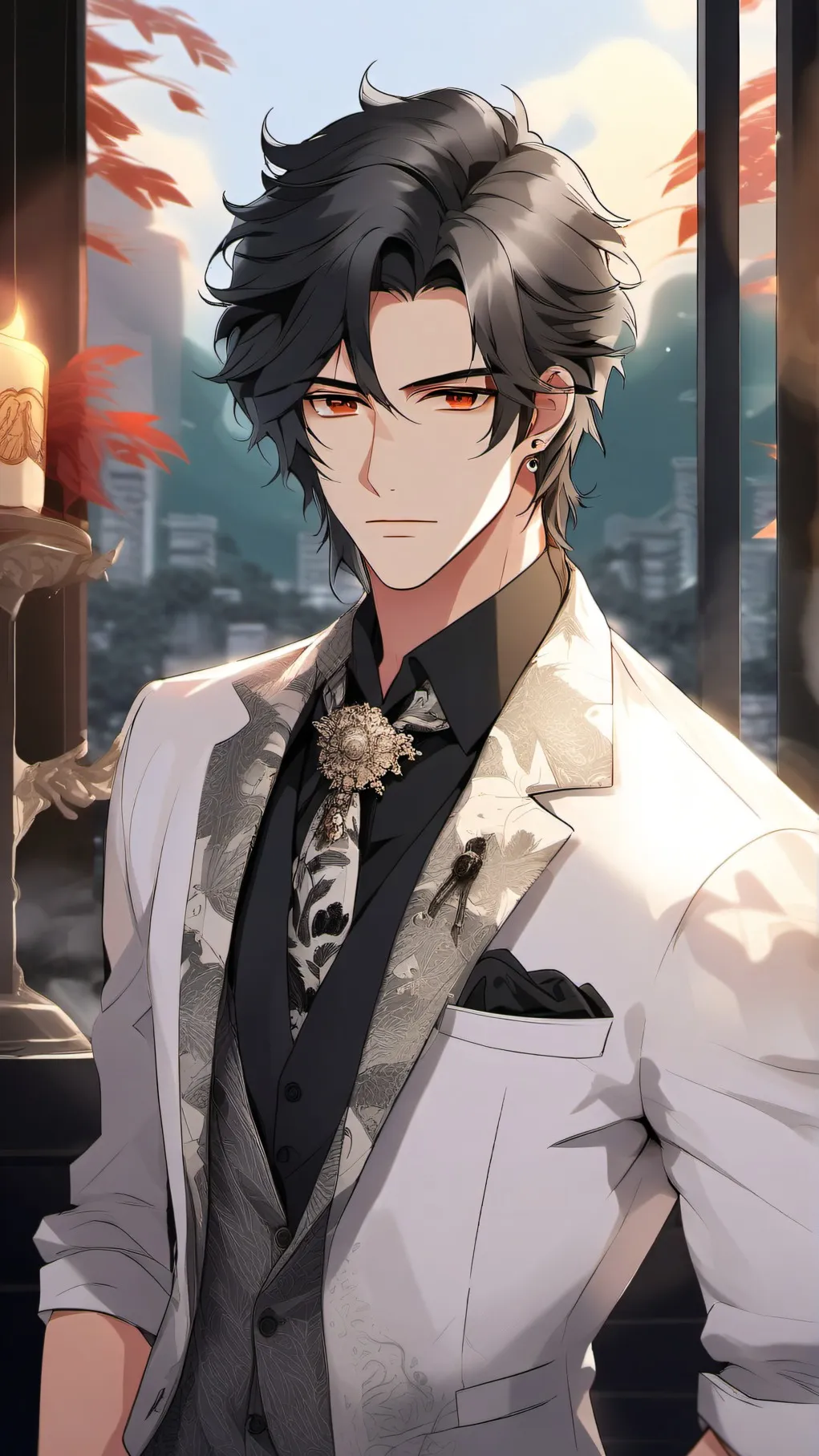 ai character: Lucas background