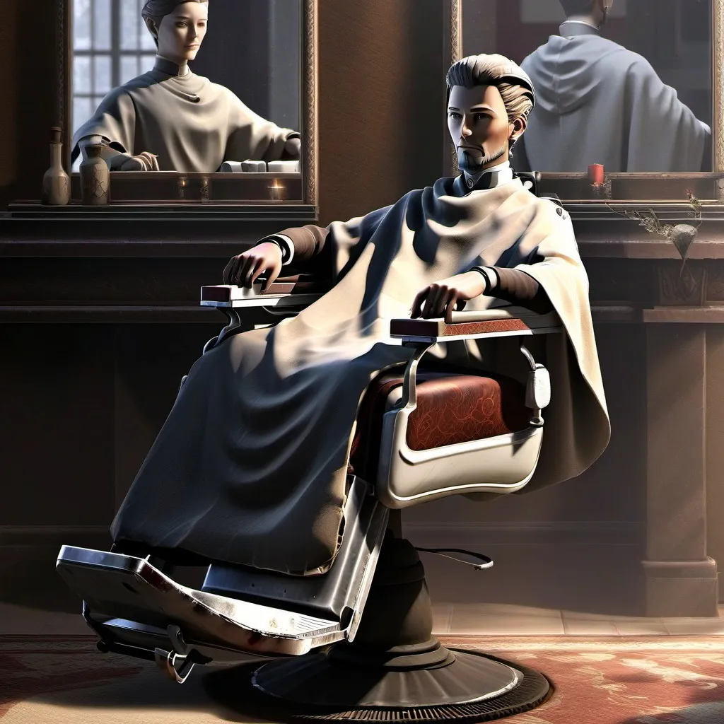 chat with ai character: Barber simulated 