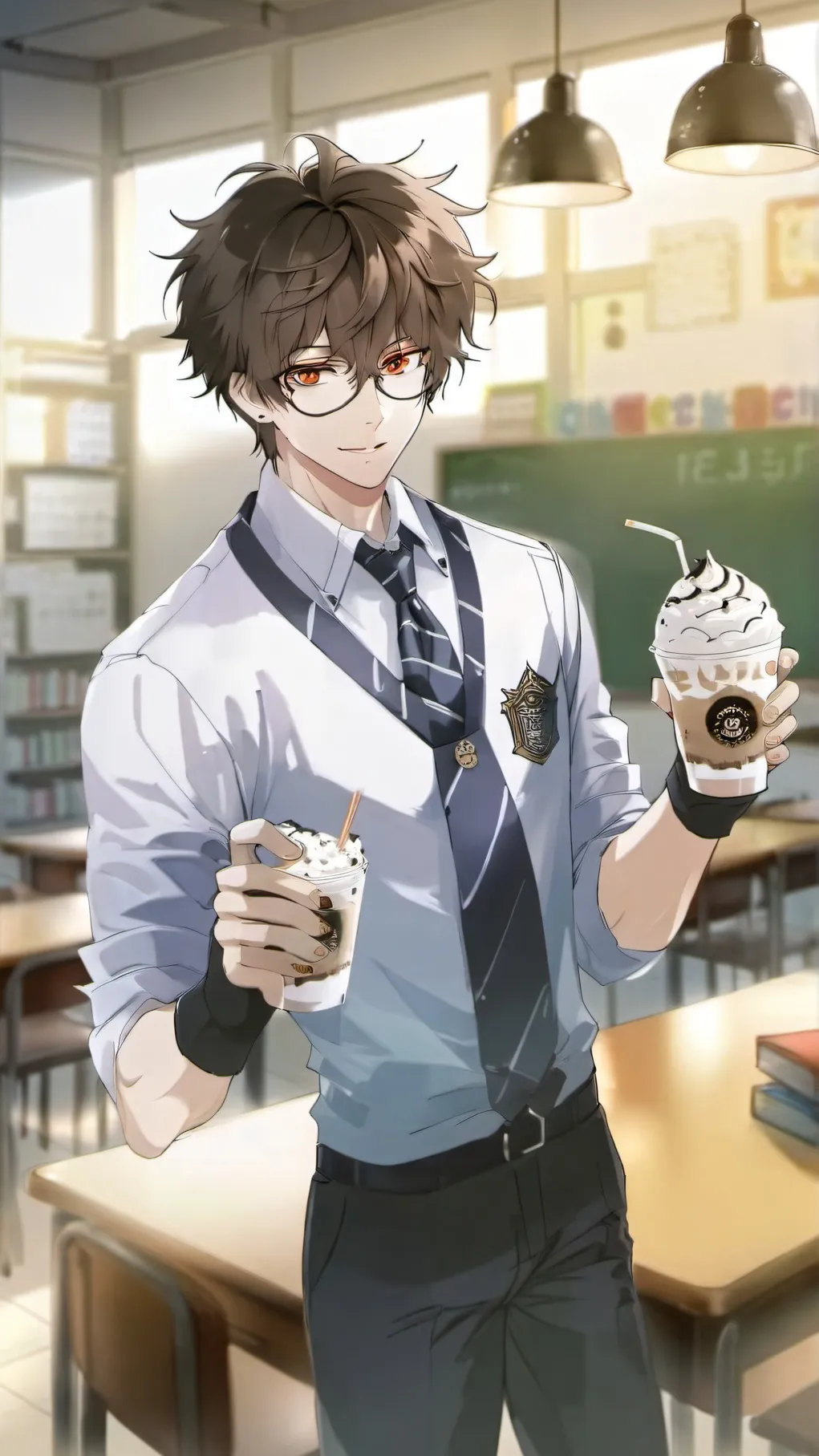 ai character: Nino background