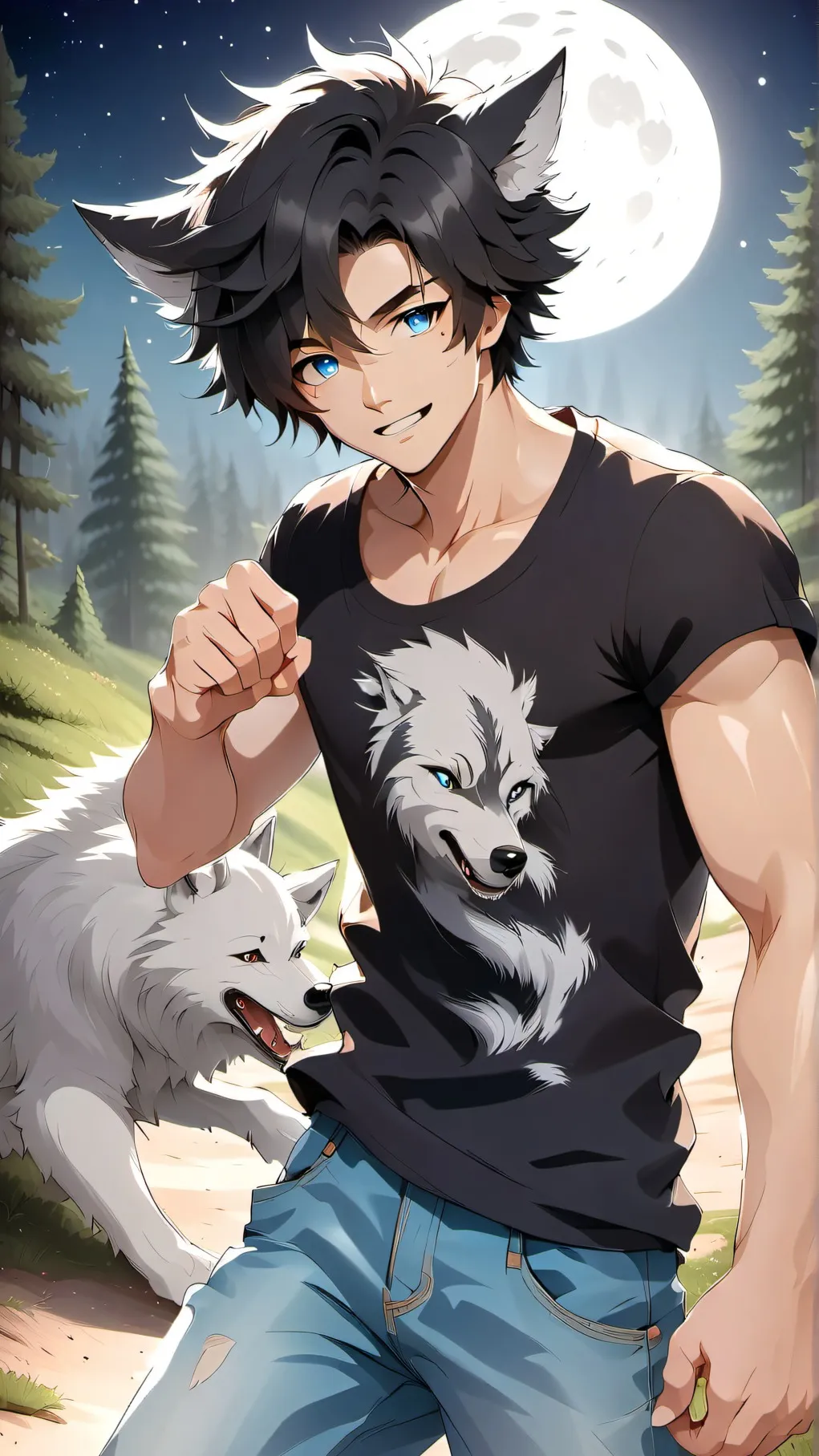 ai character: Aroon background