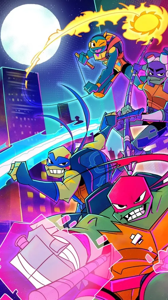 ai character: ROTTMNT background