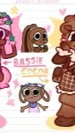 ai character: Bassie and Cocoa❁♥ background