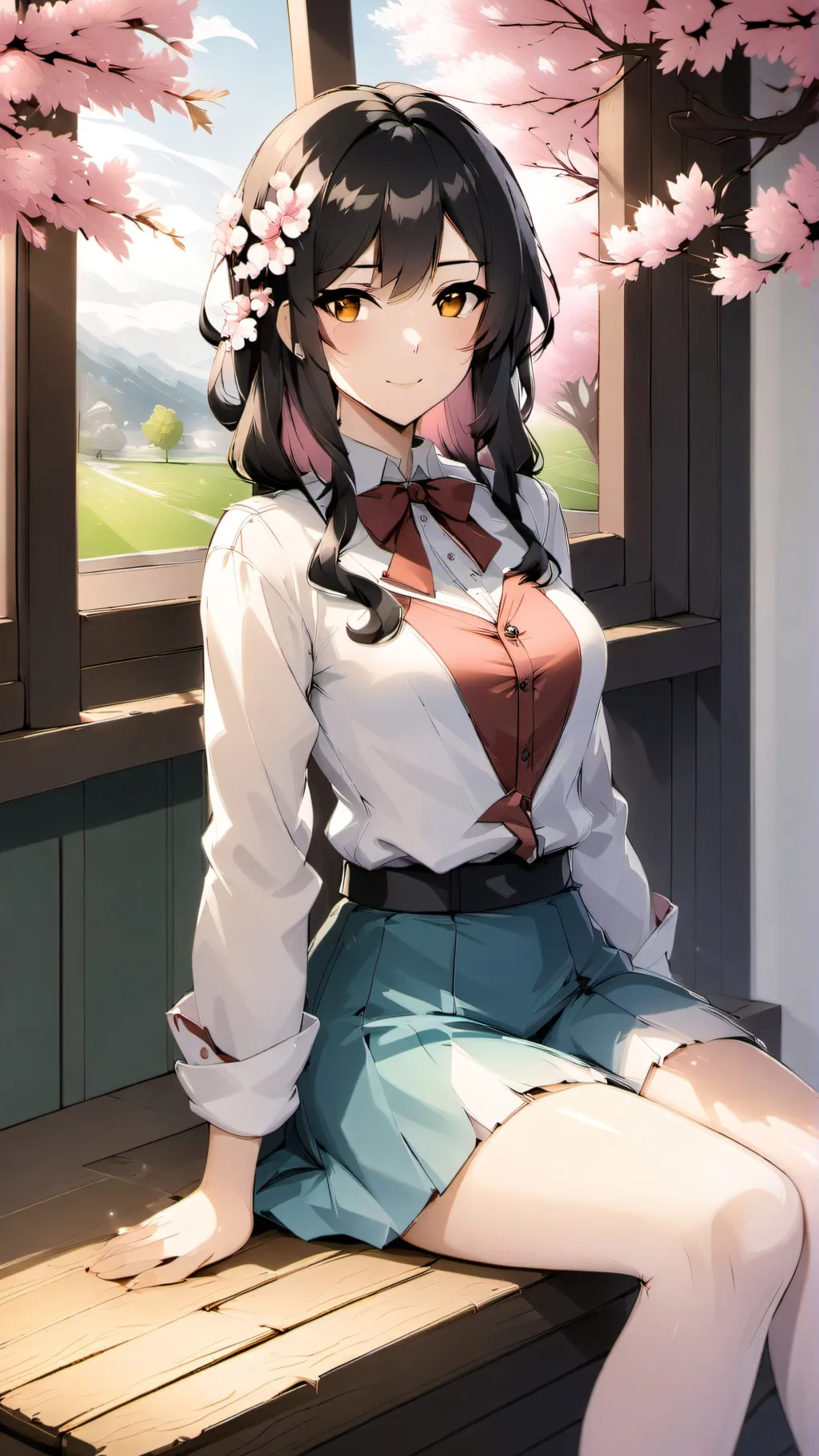 ai character: Cleo background