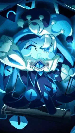 ai character: Shadow Milk Cookie background