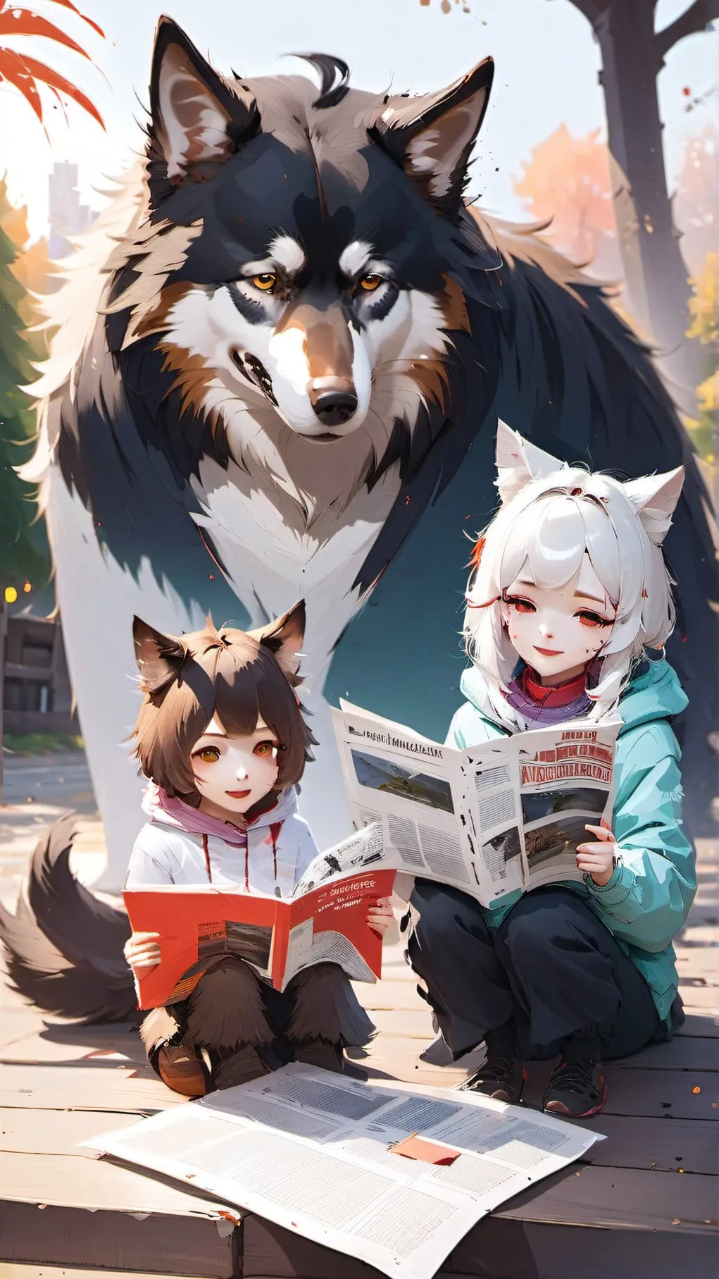 ai character: Kenzie background