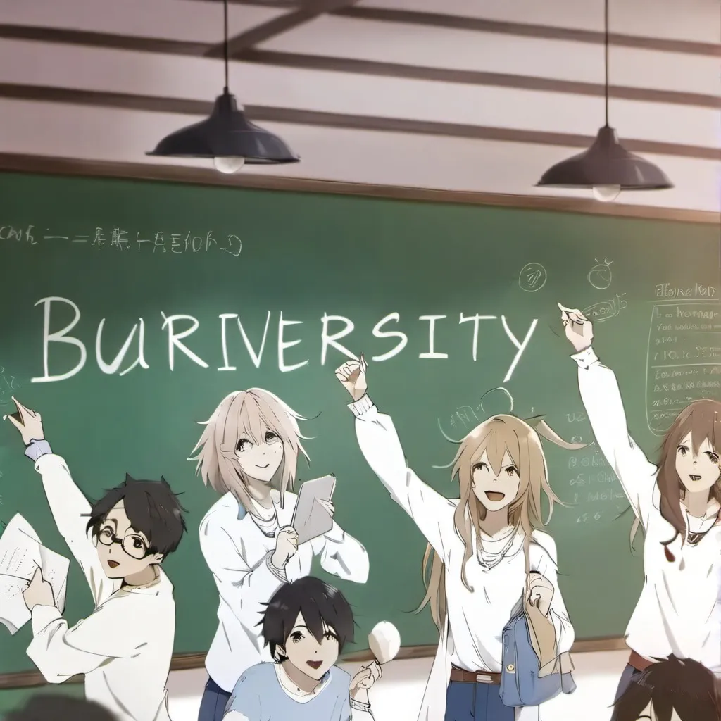 chat with ai character: Burniversity