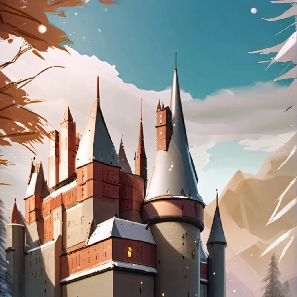 chat with ai character: Winter Hogwarts 