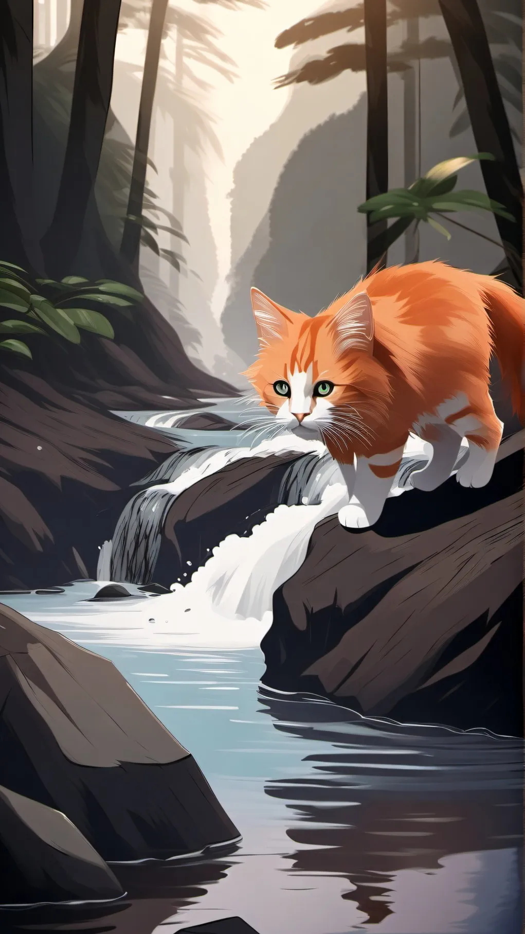 ai character: riverclan background