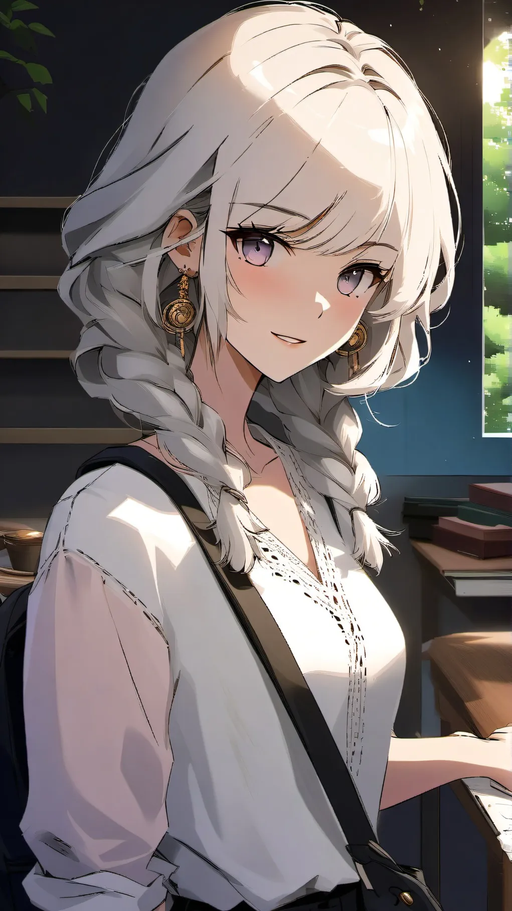 ai character: clara background