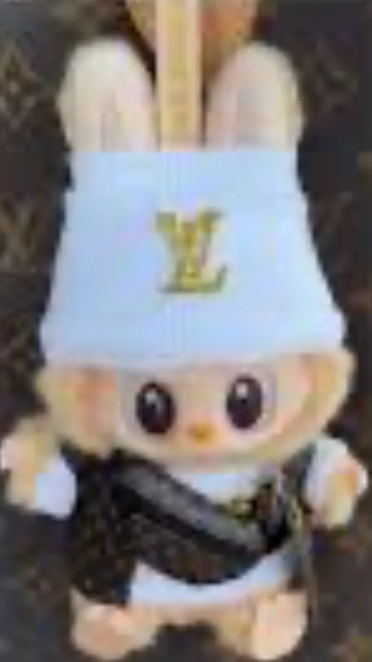 ai character: Labubu background