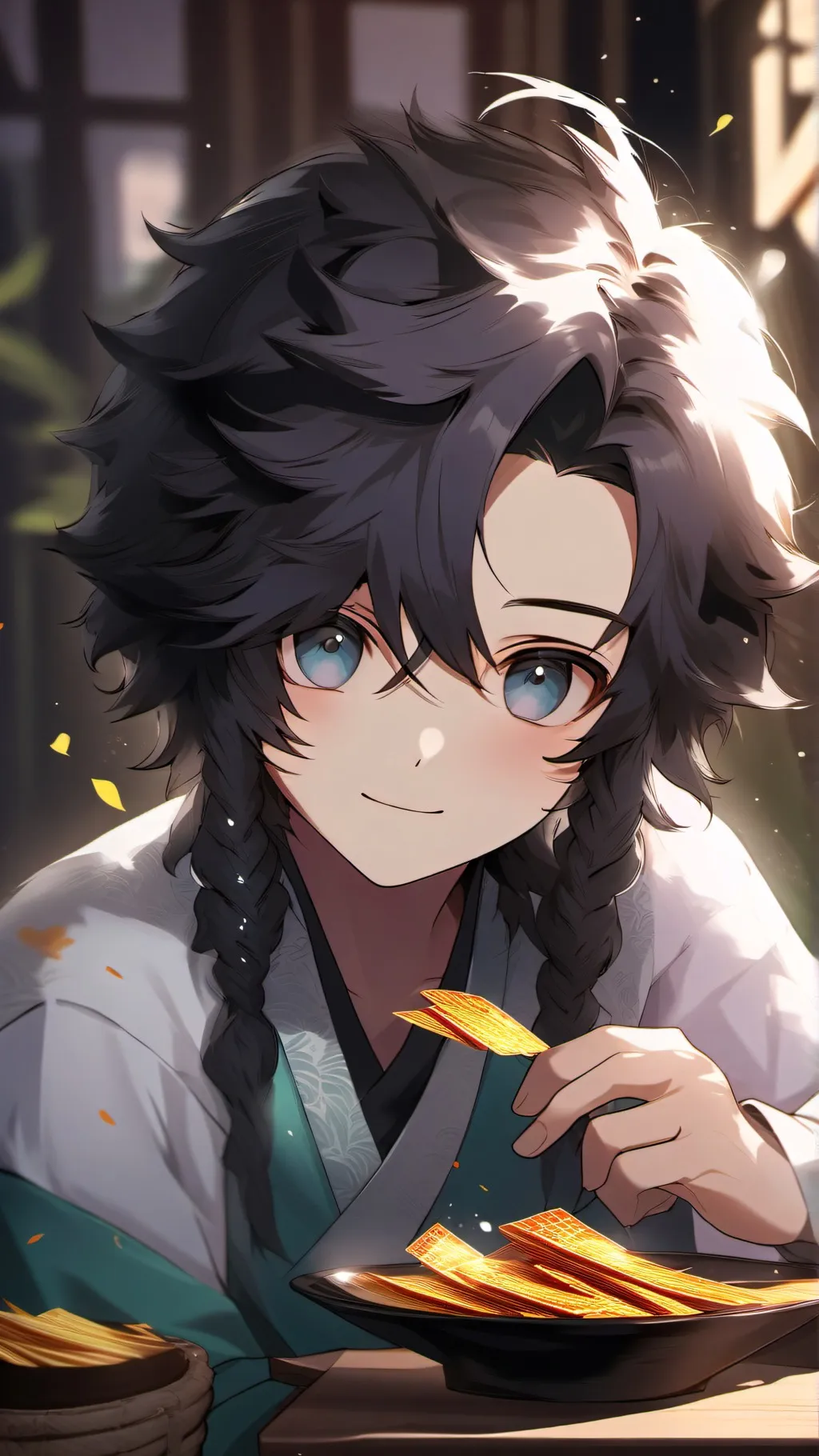 ai character: Freaky cosmo (dw) background