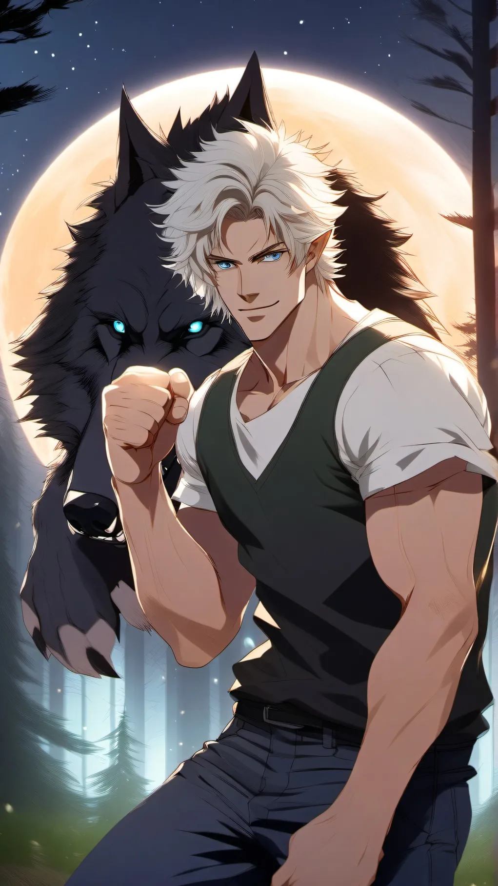 ai character: kev background