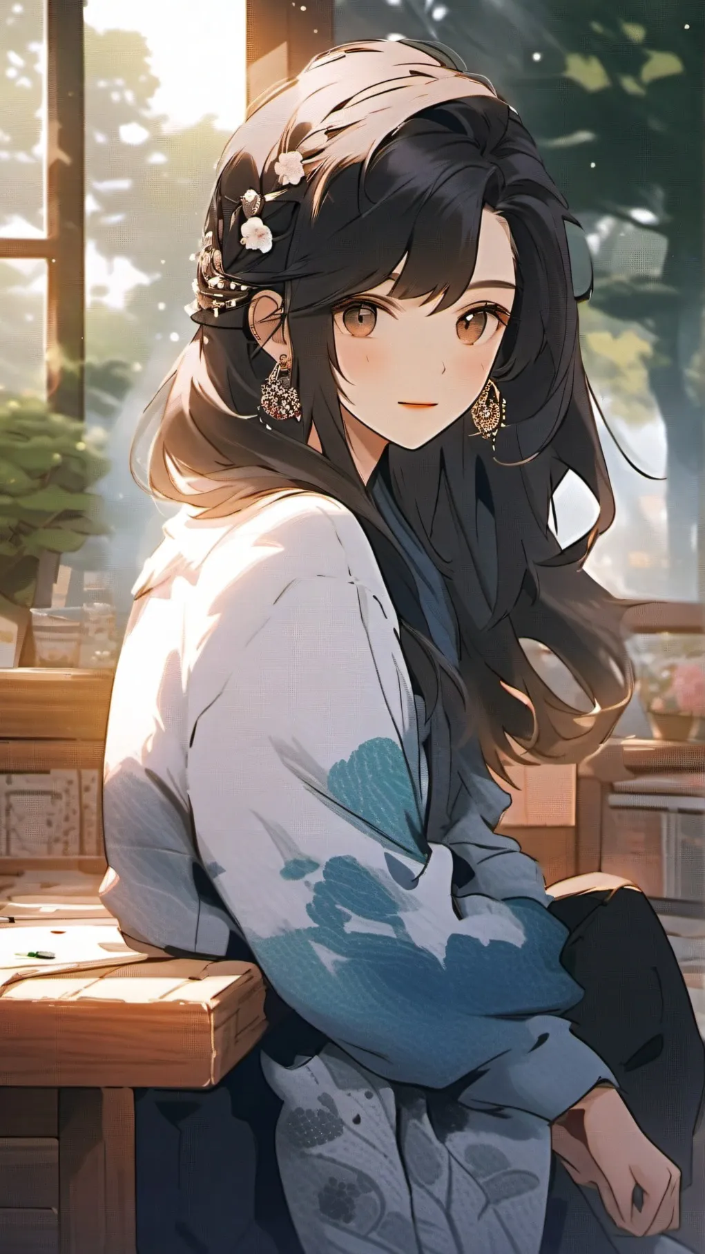 ai character: Zandria background