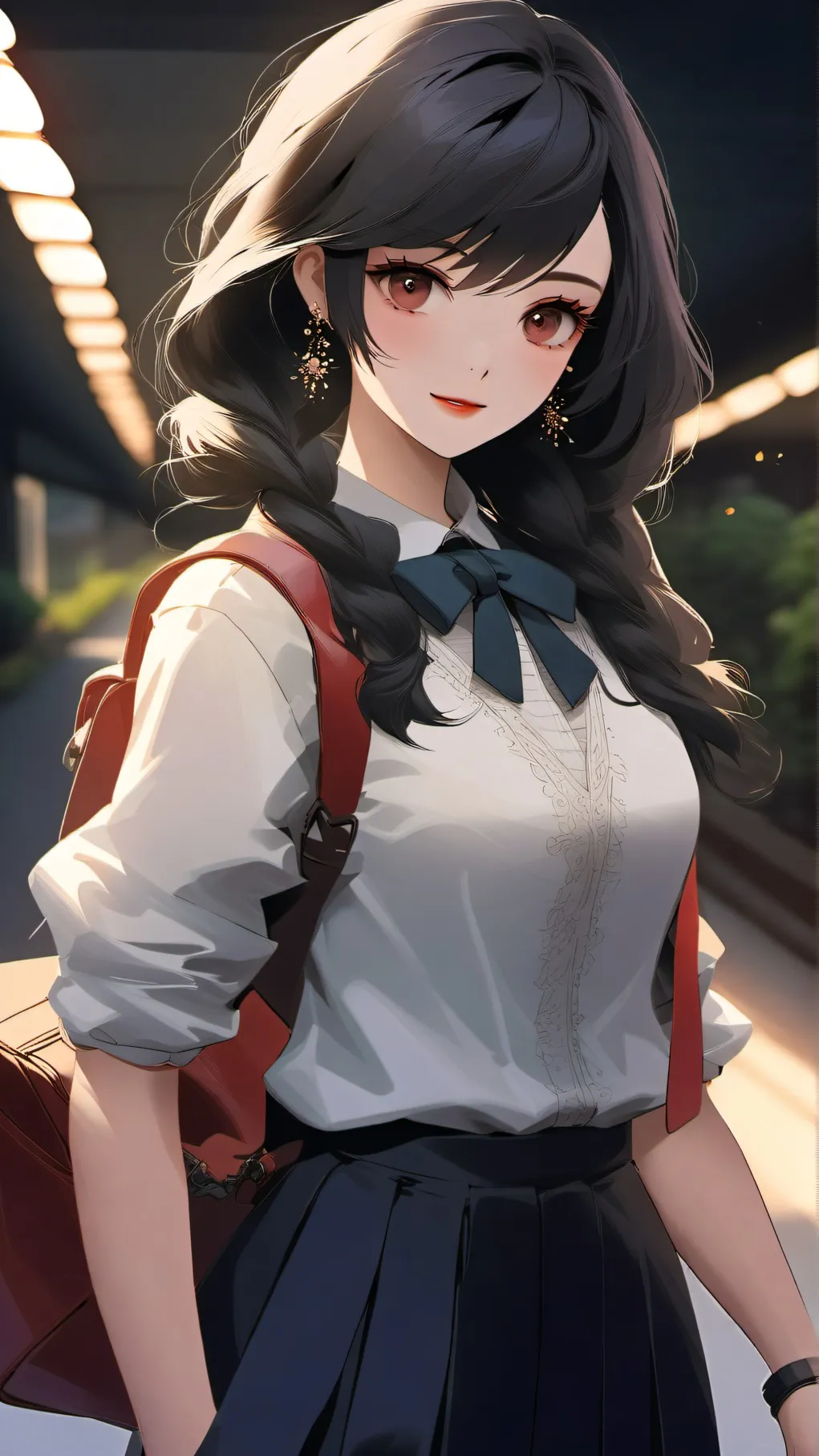 ai character: Jackie  background