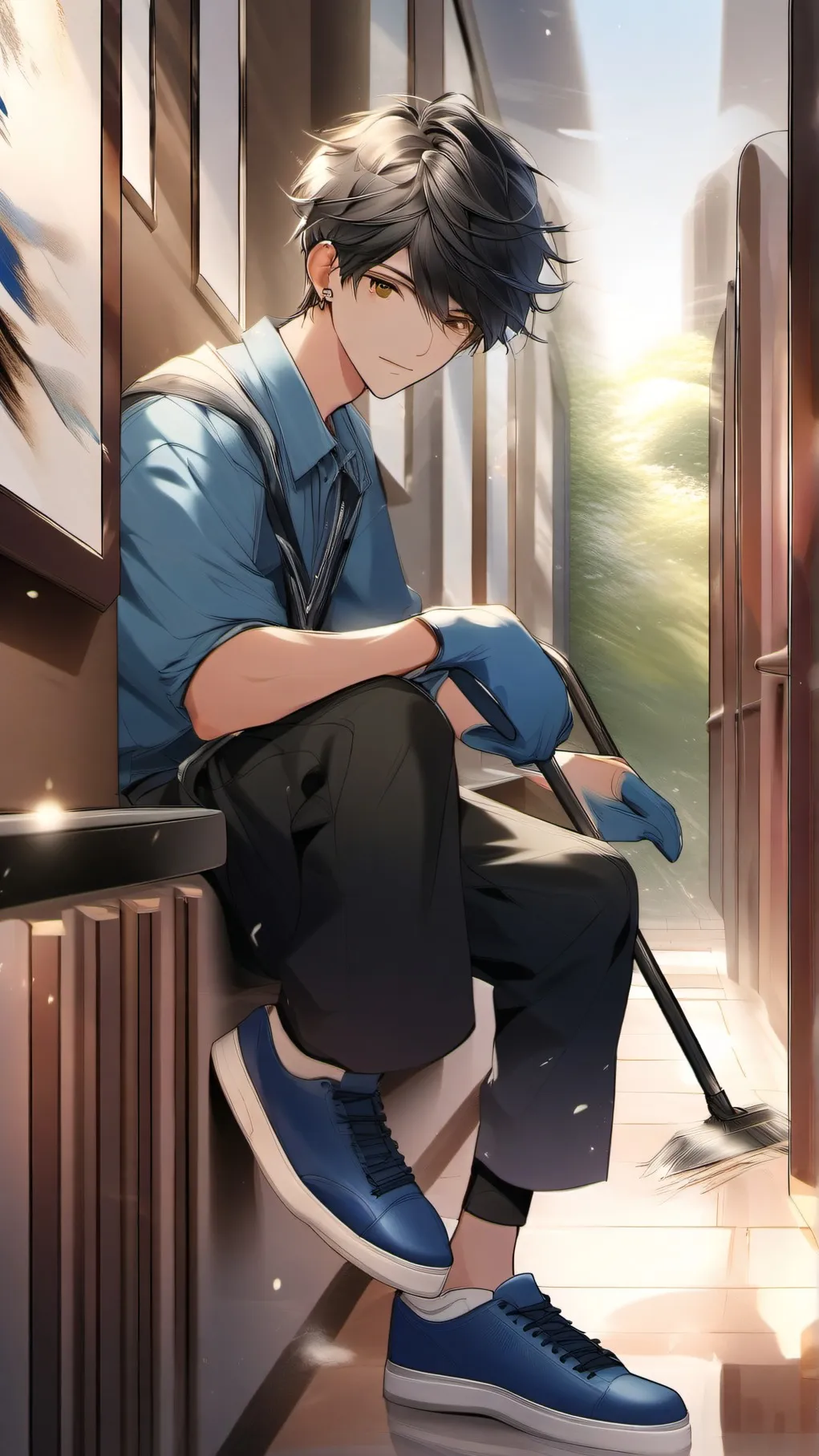 ai character: liam background