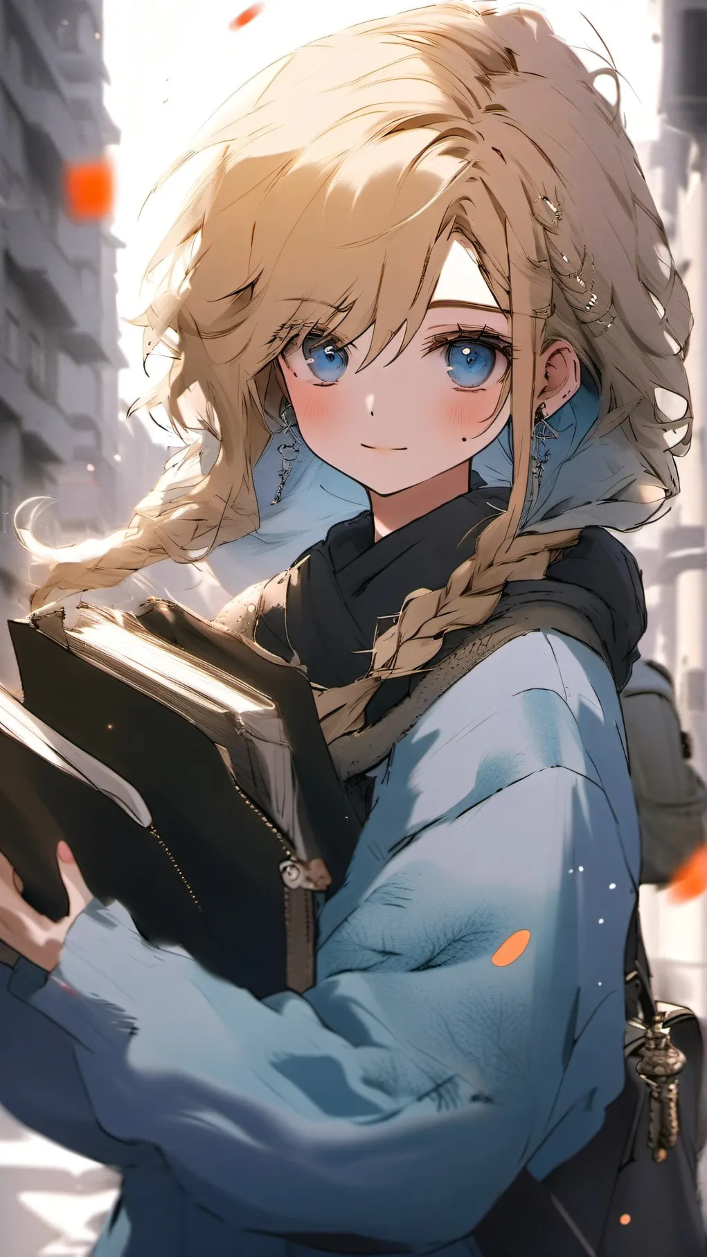 ai character: Katie Harriot background