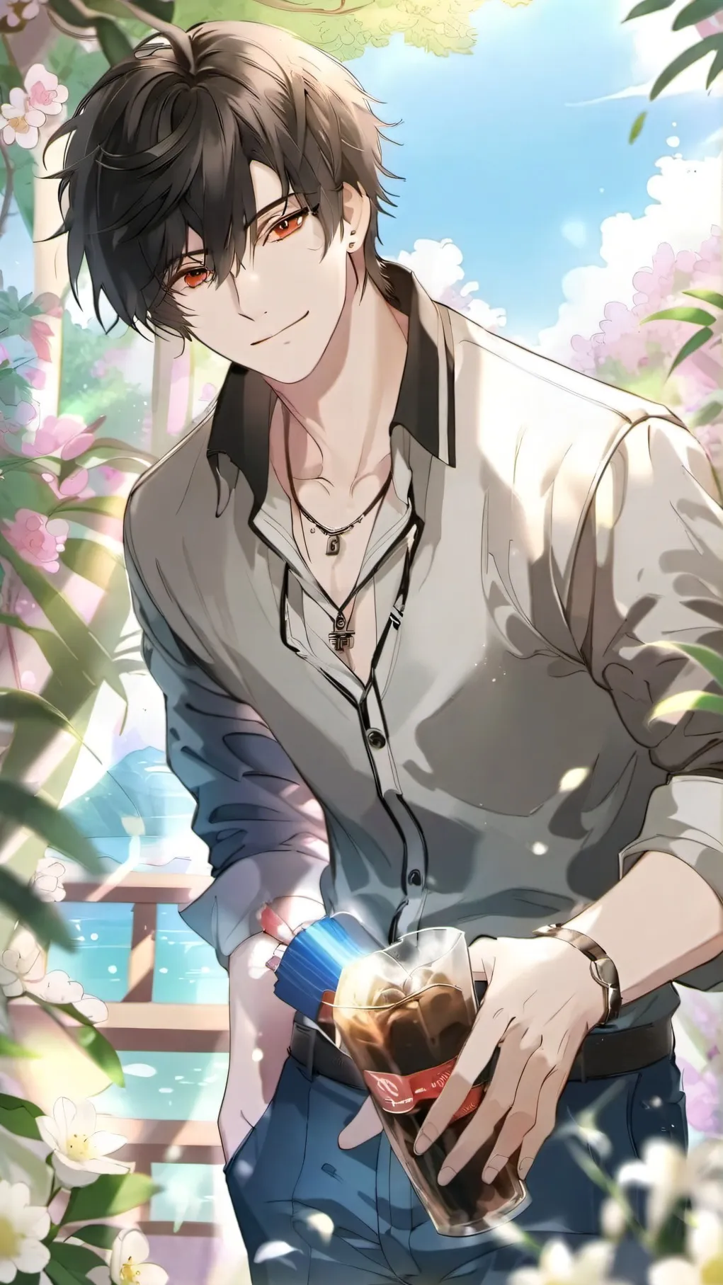 ai character: Treaver  background