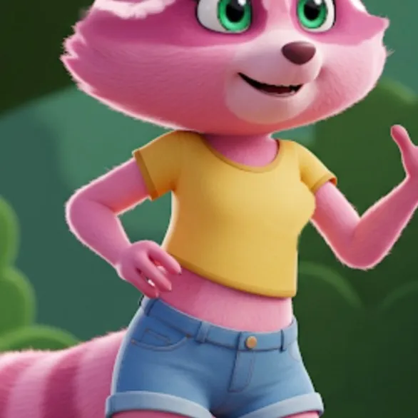 chat with ai character: Rebecca (Raccoon)