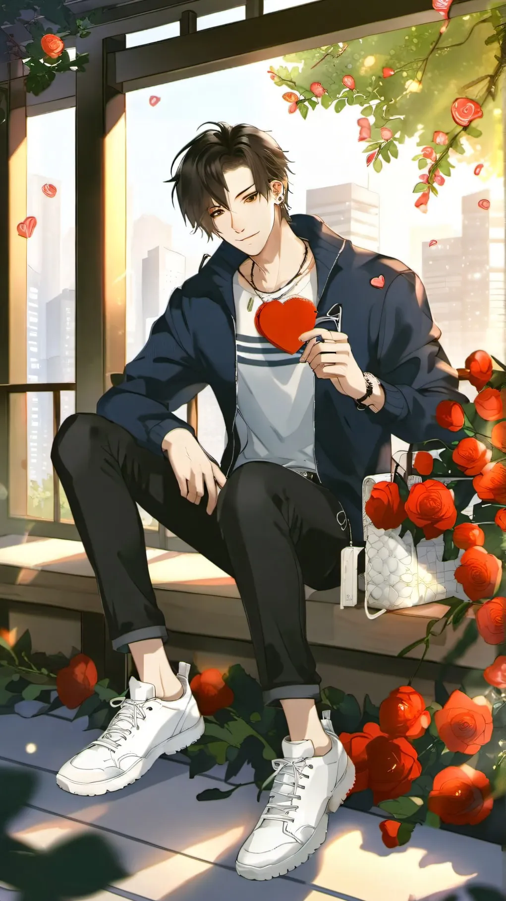 ai character: VICTOR background