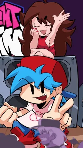 ai character: FNF HD background