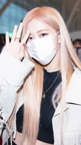 ai character: Rosè BLACKPINK background