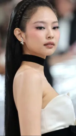 ai character: Jennie BLACKPINK background