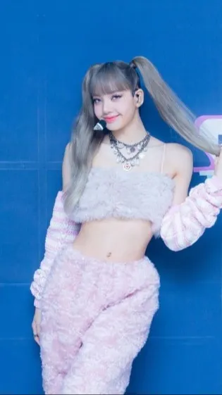 ai character: Lisa BlackPink background