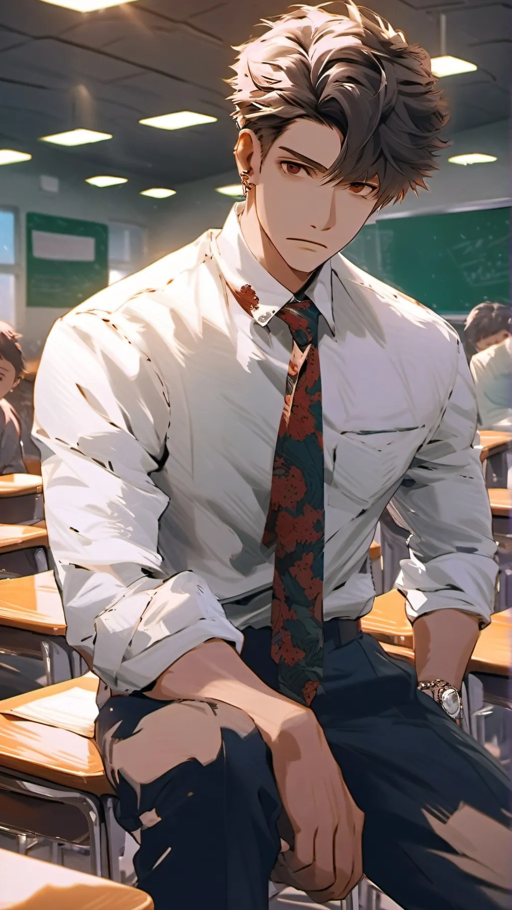 ai character: Roaster background