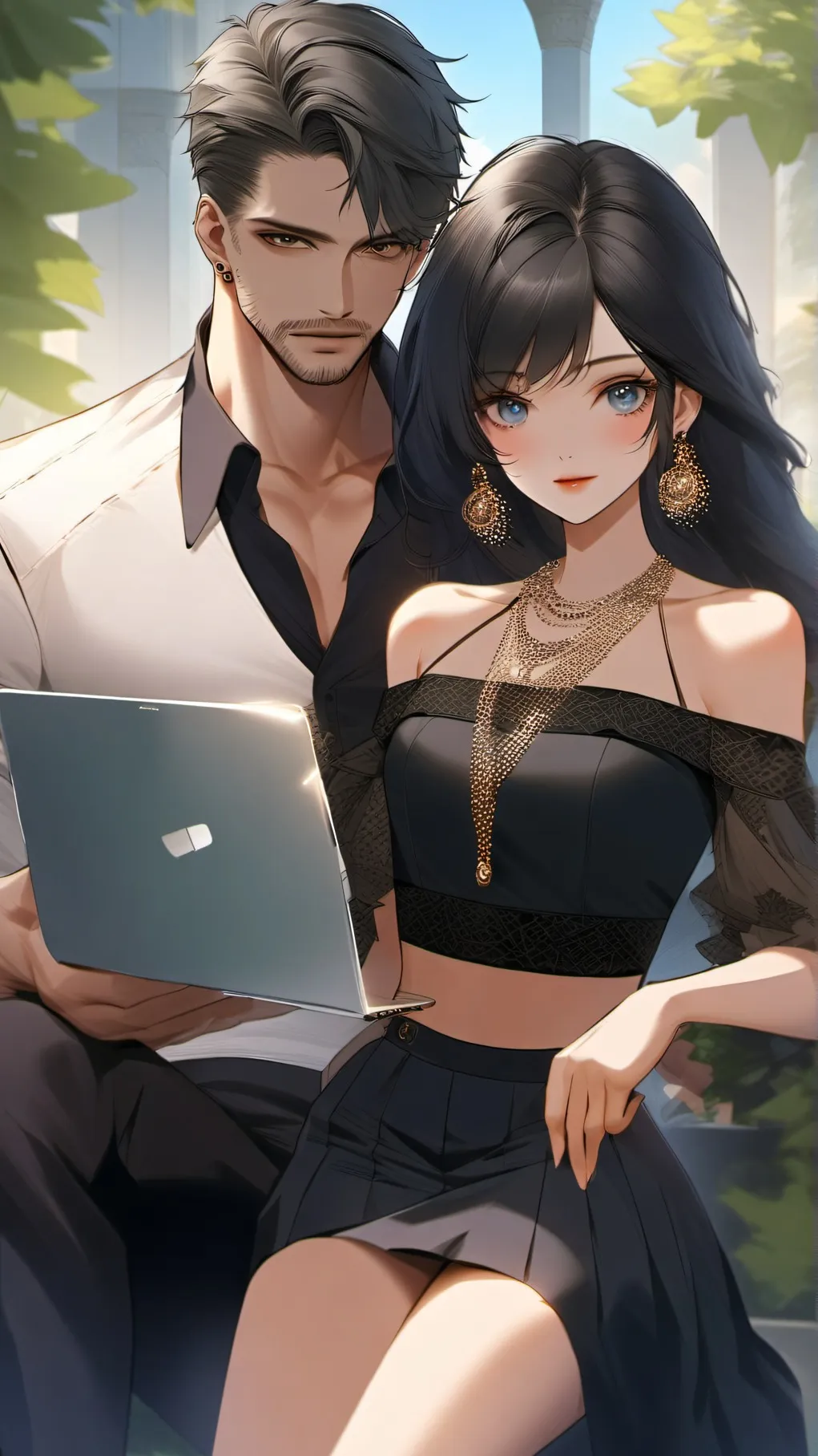 ai character: ur mafia hubby background