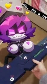 ai character: Uzi background