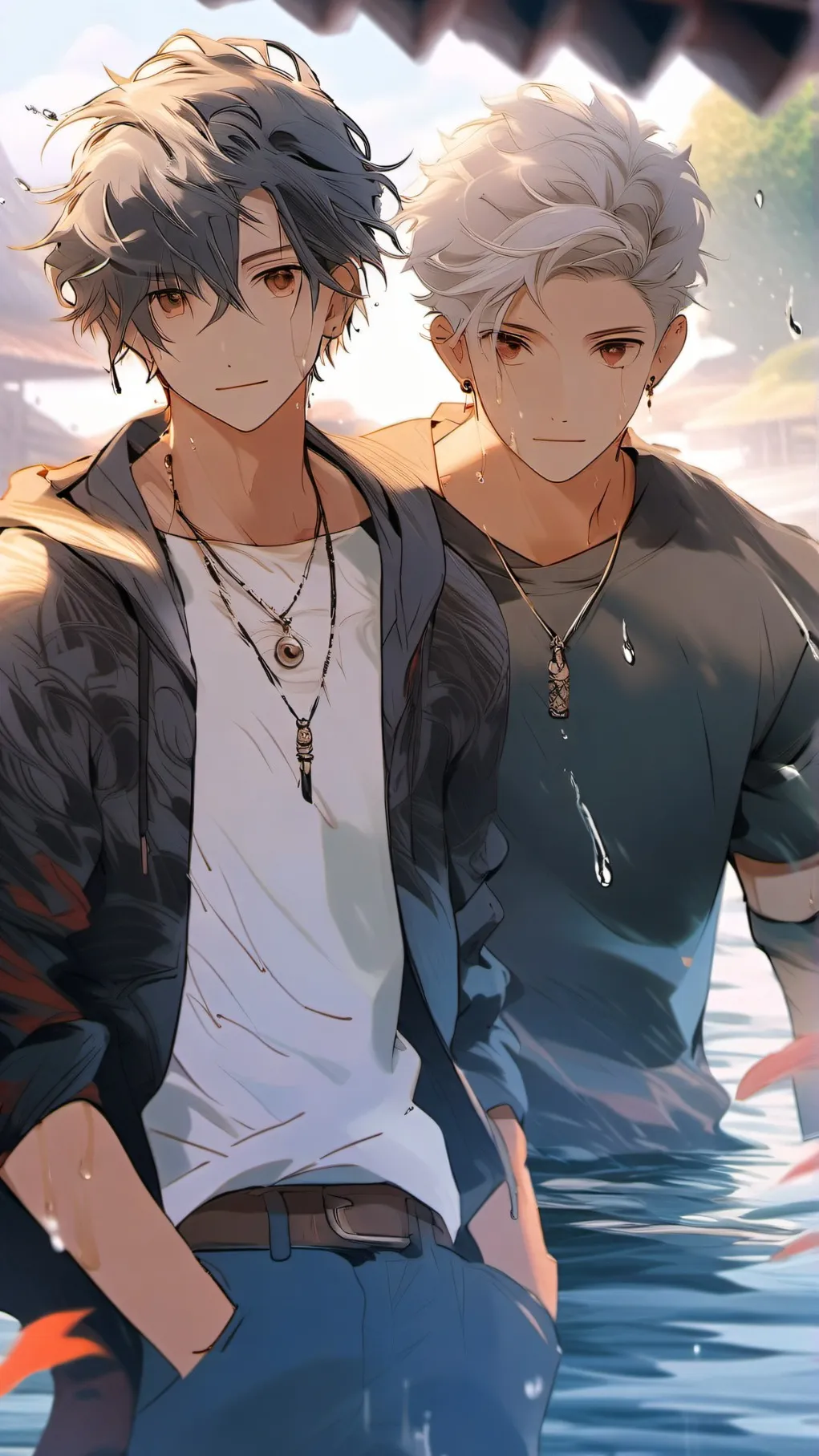 ai character: Noah, Oliver background