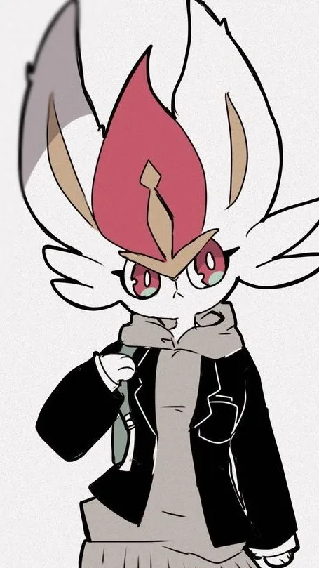 ai character: Shy Cinderace background